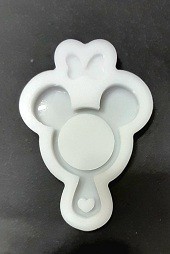 قالب سیلیکونی اینه جیبی کوچک طرح میکی