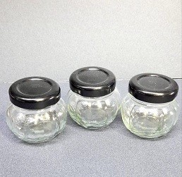 جار شمع سازی کدو در مشکی