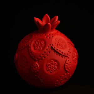 قالب سیلیکونی انار طرح هندی یلدا