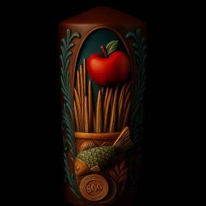 قالب سیلیکونی شمع طرح ماهی هفت سین