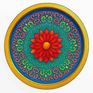 قالب سیلیکونی رزین طرح ماندلا کد  m2