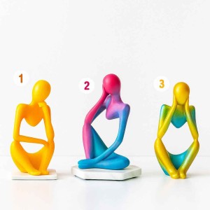 قالب سیلیکونی   متفکر سه تایی