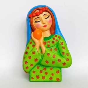 قالب سیلیکونی یلدا   خاتون و انار