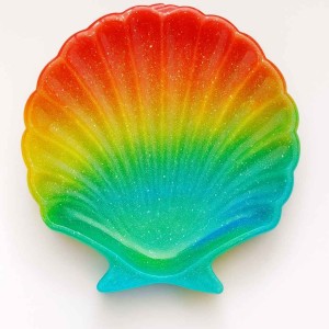 قالب سیلیکون صدف مخصوص سنگ مصوعی و شمع سازی و رزین