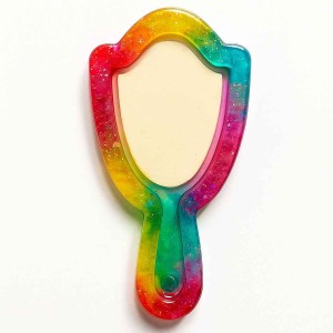 قالب سیلیکونی اینه جیبی کوچک طرح سفید برفی