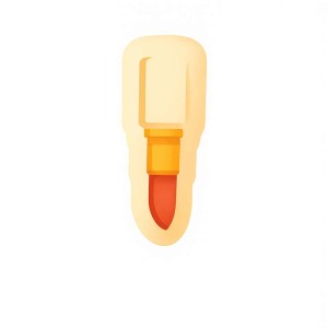 قالب سیلیکونی طرح رژ لب مخصوص  زیور لات 4 سانت