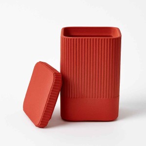 قالب سیلیکونی  'سنگ مصنوعی جا ادویه (بانکه) مربعی راه راه