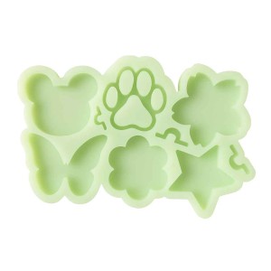 قالب سیلیکونی کلیپس دخترانه