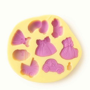 قالب سیلیکونی ست نوزادی سنگ مصنوعی