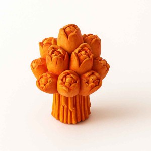 قالب سیلیکونی سنگ مصنوعی دسته گل  لاله عروس