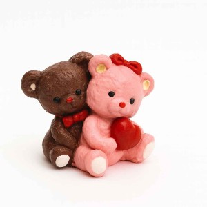 قالب سیلیکونی ولنتاین آغوش خرس ها سنگ مصنوعی