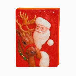 قالب سیلیکونی  بابا نئول  با گوزن سنگ مصنوعی