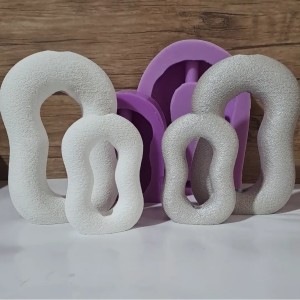 قالب سیلیکونی  گلدان گلجای سنگ مصنوعی