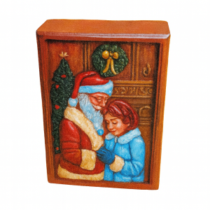 قالب سیلیکونی  آغوش بابا نوئل سنگ مصنوعی