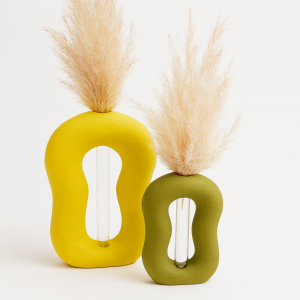 قالب سیلیکونی  گلدان گلجای بزرگ سنگ مصنوعی