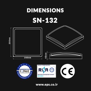 پنل مربع 20*20 سانتی متر سقفی