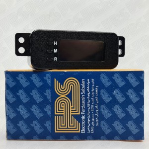 ساعت دیجیتال با نور سفید