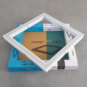 چراغ لاینرLED مدل  ساویس-60*60-آویز- رنگ سفید-  80 وات -کد: SN-127-80