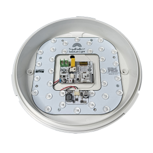 اجزا چراغ سقفی LED گرد روکار سنسوردار 30 وات مدل آرکا سبلان نور