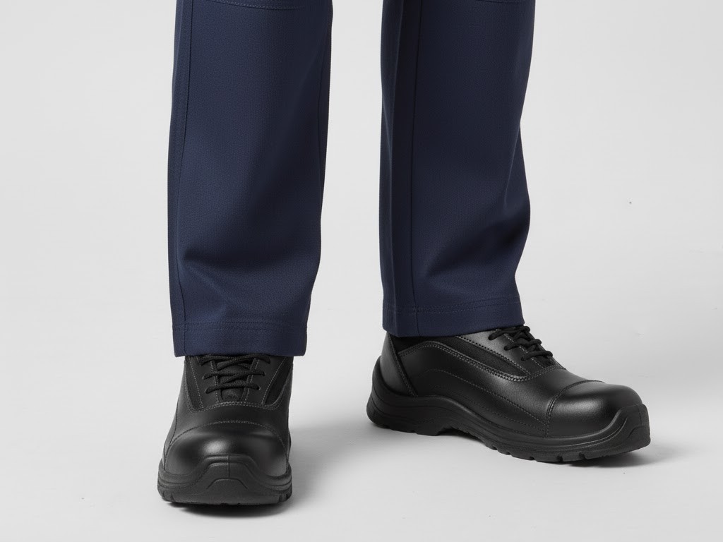 تفاوت کفش ایمنی چرمی و کامپوزیتی در محیطهای صنعتی