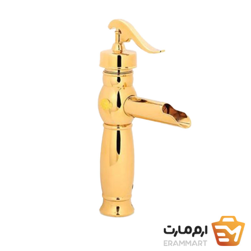 شیر روشویی ایران گروه مدل اهرمی بیزانس طلایی