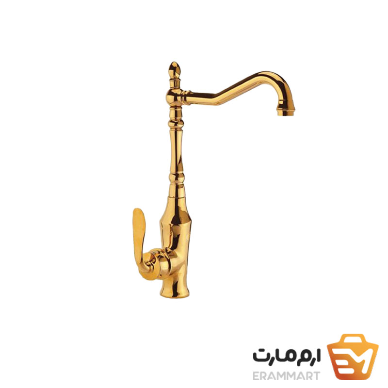 شیر ظرفشویی ایران گروه مدل اهرمی هلن طلایی