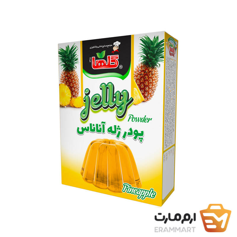 پودرژله آناناس - 100 گرم(جعبه) گلها
