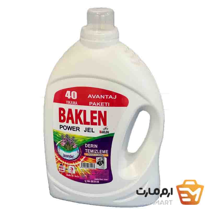 مایع لباسشویی BAKLEN پاور ژل