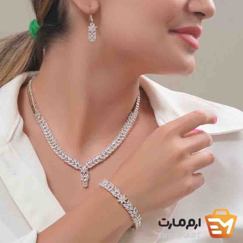 سرویس مارکیز تمام مخراج سواروسکی برند ژمینو