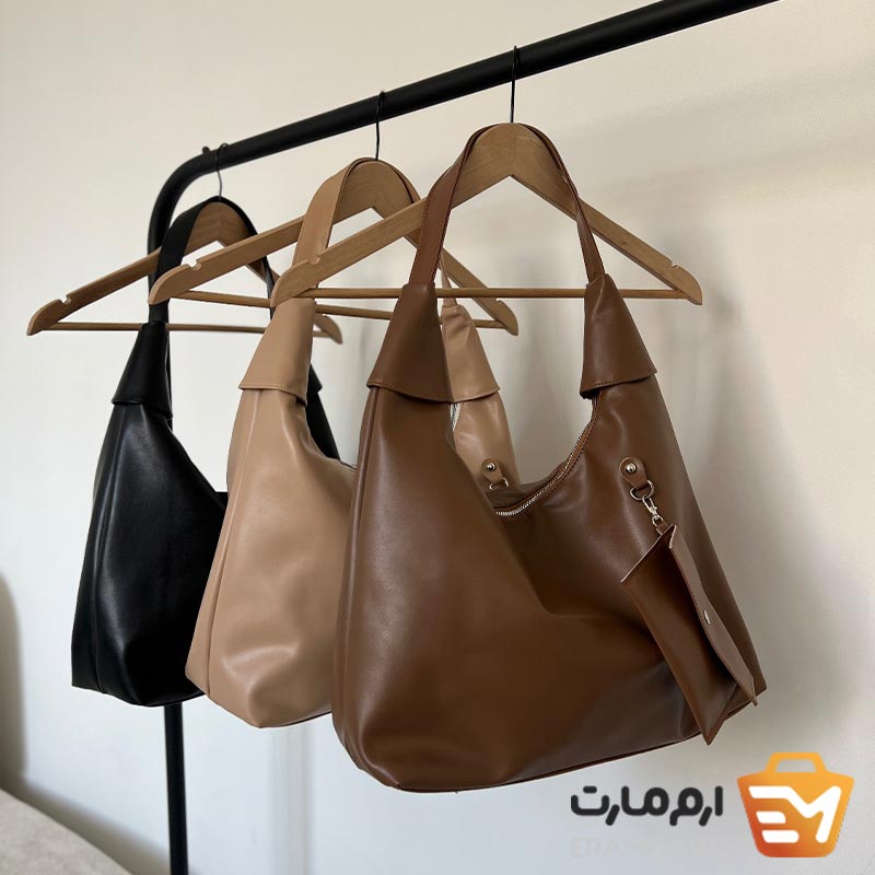 کیف زنانه تک‌بند کیف پول‌دار هانا کیفیت مستر
