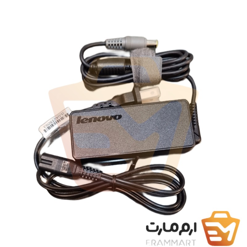 آداپتور برق شارژر لپ تاپ لنوو thinkpad 65W AC Power-غیراصل