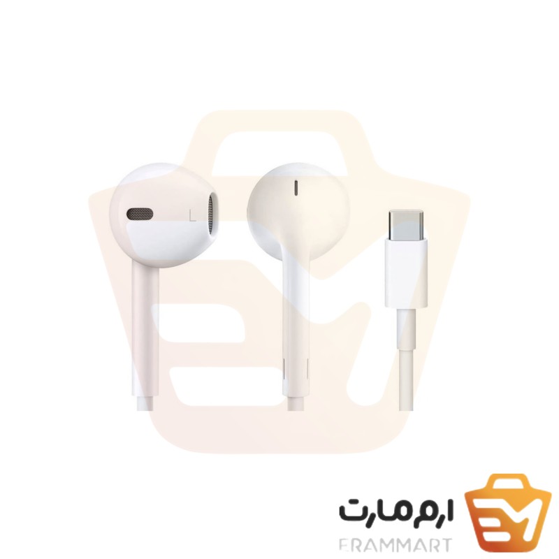 هدفون اپل مدل  USB-C EarPods برای iphone 15