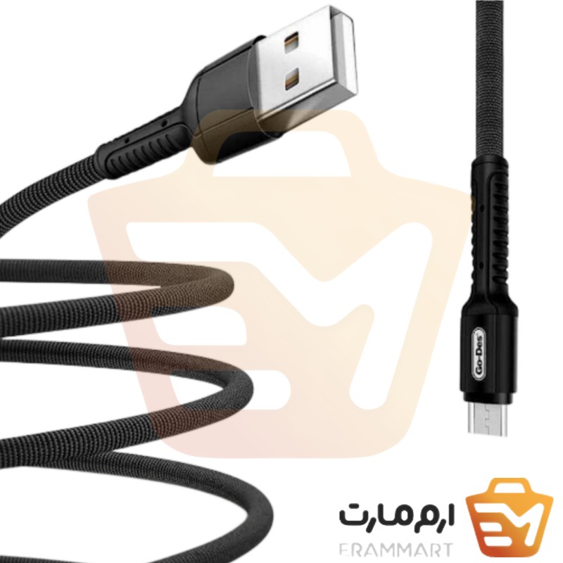 کابل تبدیل usb به میکرو Micro سوپر فست شارژ مدل  GD-UC509M