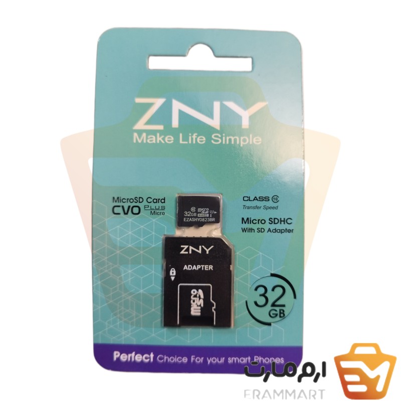 کارت خوان ZNY Micro SD Card CVO 32GB