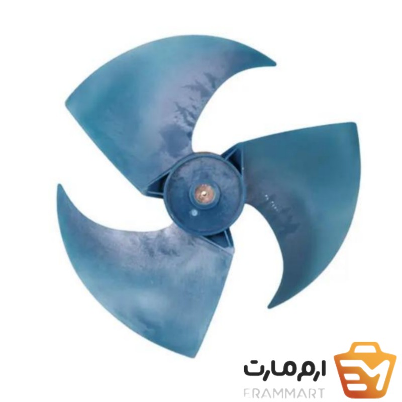 پروانه کندانسور سپر کوچک کولر گازی - سه پر