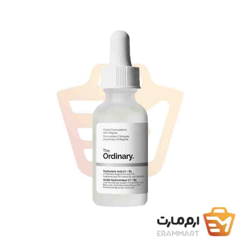 سرم آبرسان هیالورونیک اسید 2% + B5 معمولی 30 میلی لیتر