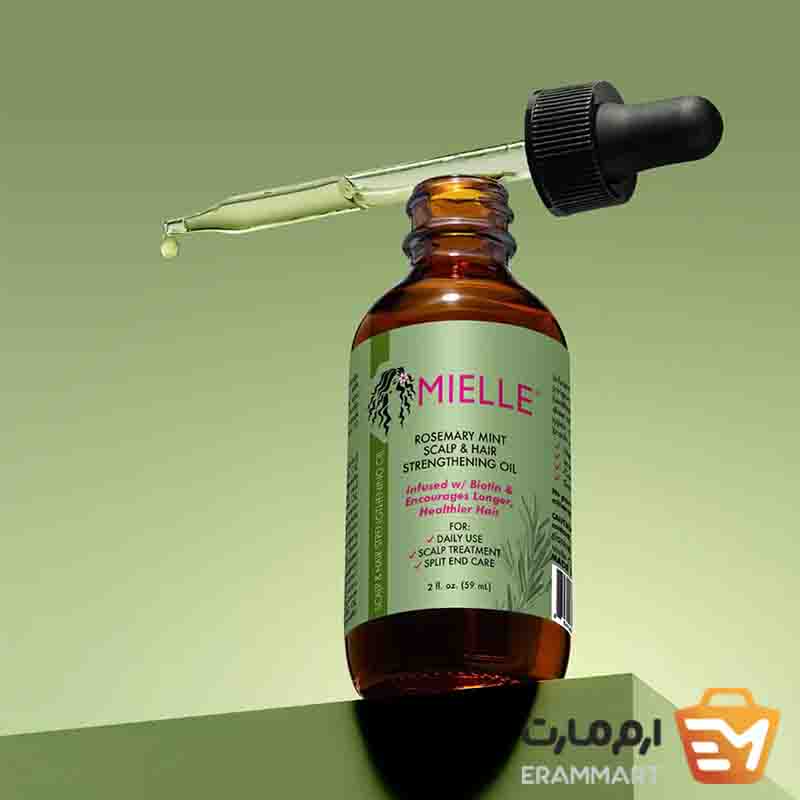 خرید روغن تقویت‌کننده پوست و مو mielle