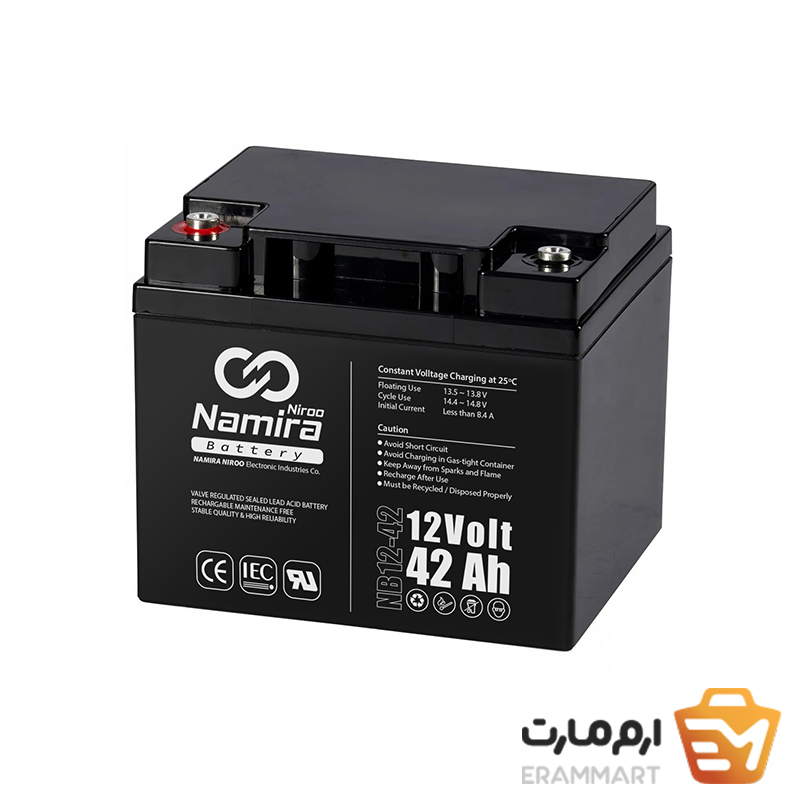 باتری 12 ولت 42 آمپر ساعت