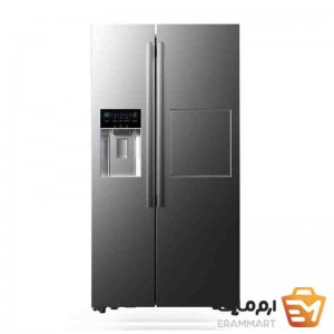 یخچال و فریزر ساید دوو 32 فوت مدل DS-3320SS رنگ سیلور(استیل)