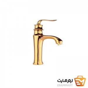 شیر روشویی ایران گروه مدل اهرمی هلن طلایی