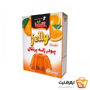 پودرژله پرتقال - 100 گرم(جعبه) گلها