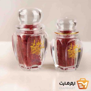 زعفران سرگل درجه یک کریستالی گوهر برند ساریج