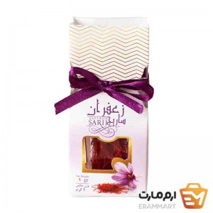 زعفران سرگل درجه یک کریستالی گوهر برند ساریج