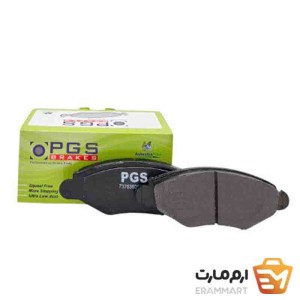 لنت ترمز جلو پژو 206 تیپ 2 از 1392تا 1403 پی جی اس (PGS)