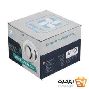 هواکش ایرسافت مدل AS۱۰W – رنگ سفید