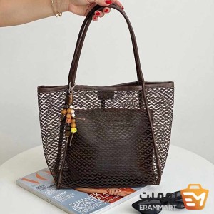 کیف زنانه مدل توری همراه با بگ آرایشی
