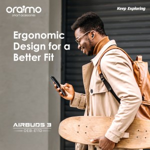 هدفون بلوتوثی Oraimo مدل AirBuds 3 OEB-E11D