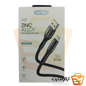 سیم‌شارژر Zinc Alloy GD-UC516IP Go-Des