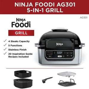 سرخ کن و گریل نینجا مدل NINJA AG 301