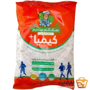 نمک کم سدیم سرشار از پتاسیم+منیزیم و کلسیم1000گرمی